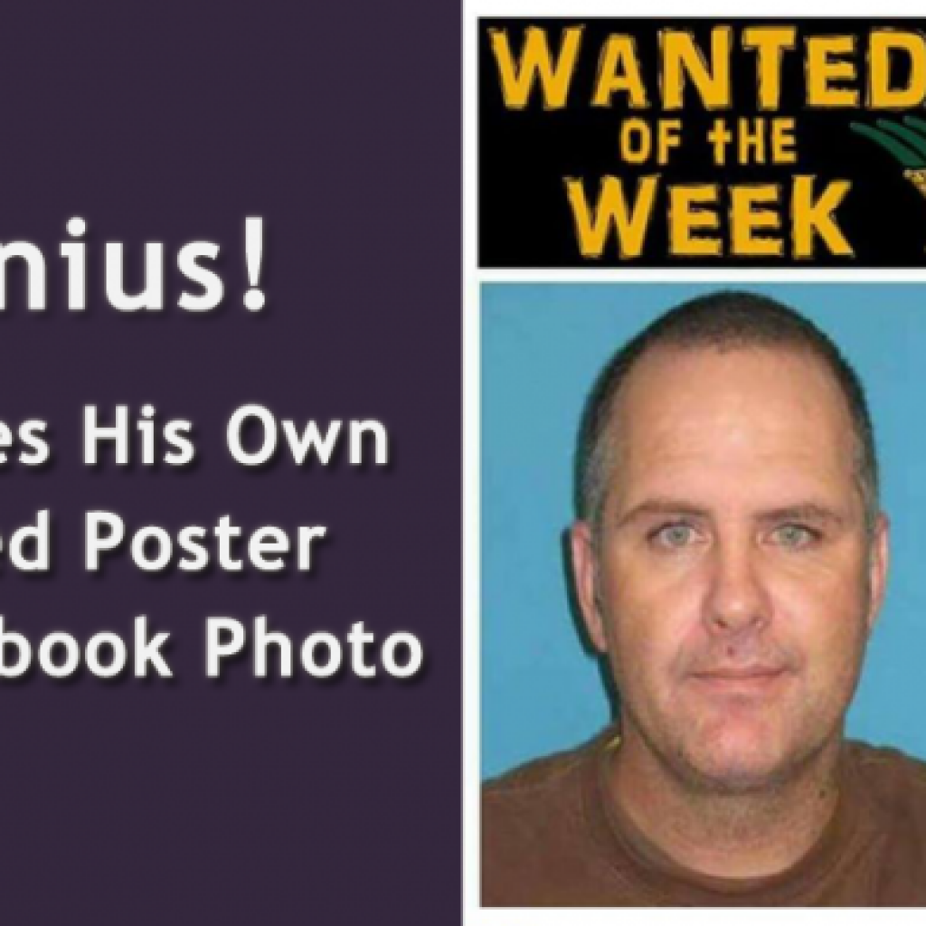 Suspect arrested after using wanted poster as Facebook profile picture