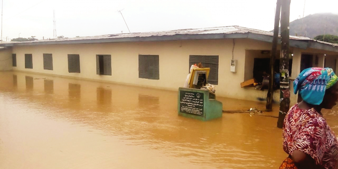 Over 150 houses submerged in Gomoa Okyereko and it's environs