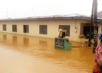 Over 150 houses submerged in Gomoa Okyereko and it's environs