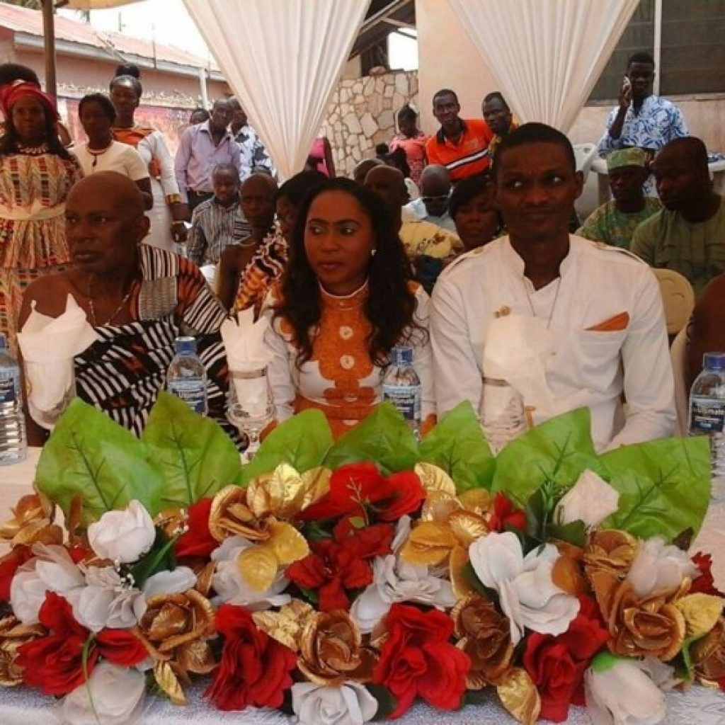 PHOTOS: Happy FM's Newscaster Nana Yaa Asamoah ties the knot