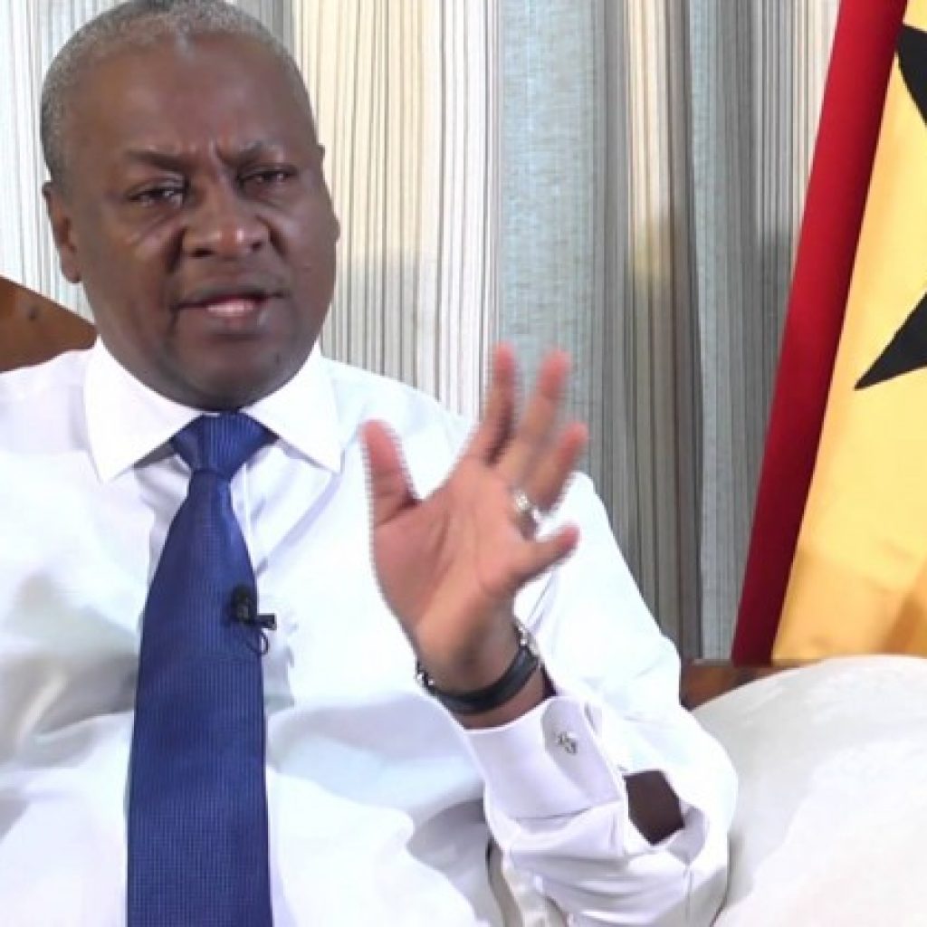 We'll Respect Outcome of the Election- President Mahama Tells Agitated Supporters
