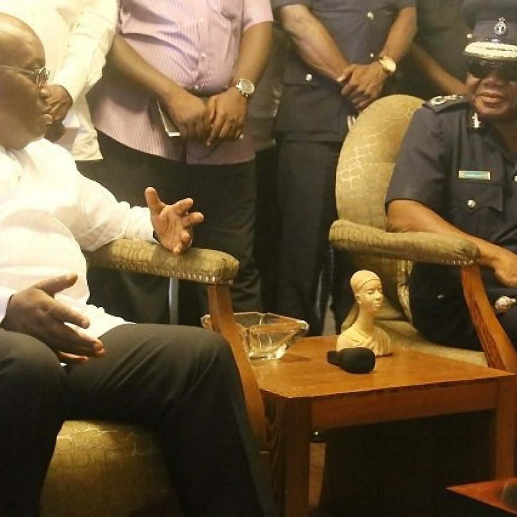 Nana Akufo-Addo Expresses Confidence In Police Service