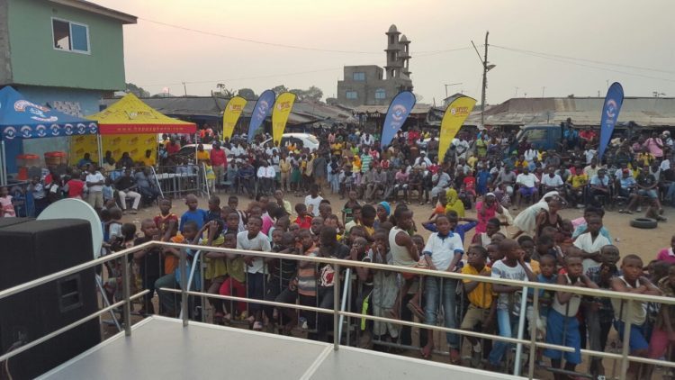 Hundreds Throng Sabon Zongo For Happy FM-Cowbell AFCON Coverage