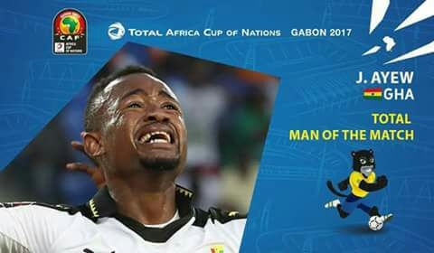 Jordan Ayew scoops man of the match in Ghana-Dr Congo duel
