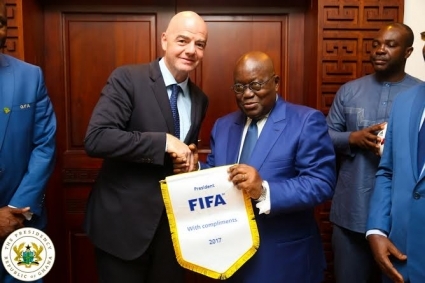 Prez Akufo Addo affirms support for increase in Africa's World Cup slots