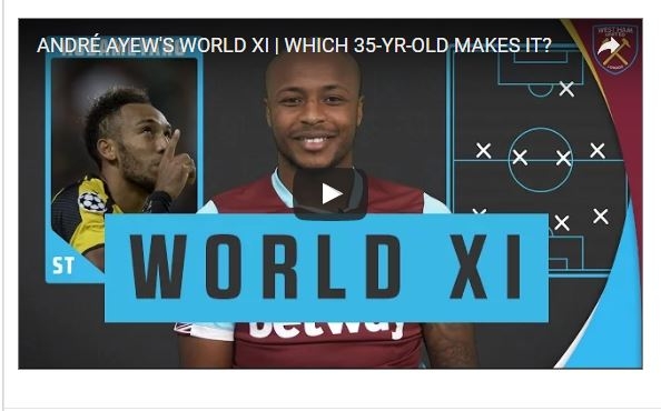 VIDEO: Andre Ayew Names His Best World XI