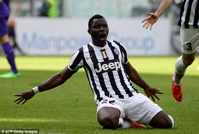 Top French clubs chase Juventus star Kwadwo Asamoah