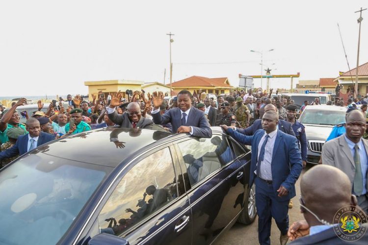 PHOTOS: Gnassingbé welcomes Akufo-Addo to Togo