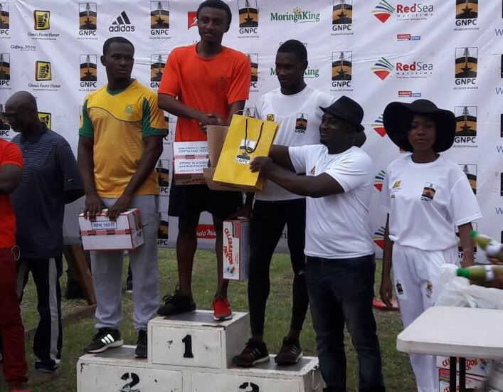 Emmanuel Yeboah shatters Desmond Aryee's treble dream as he wins GNPC Ghana's Fastest Human in Accra