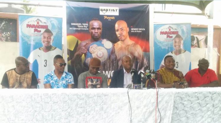 Emmanuel GameBoy Tagoe Set For Titanic Clash Against Argenis Mendez on September 2