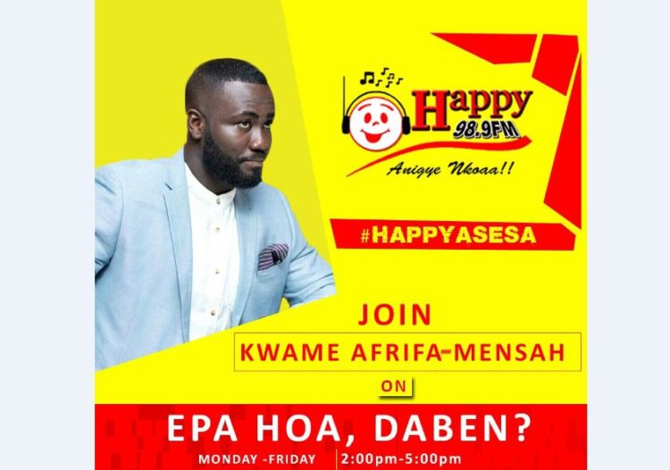 Kwame  Afrifa-Mensah Joins Happy FM