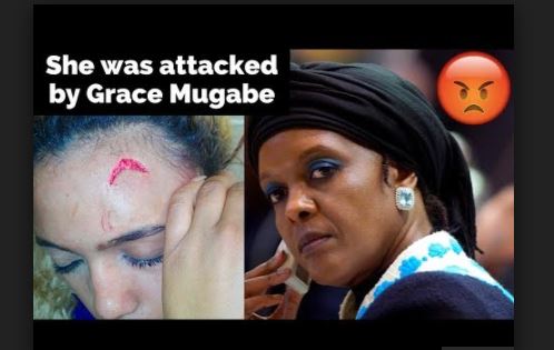 Robert Mugabe's wife on the run after beating up model in South Africa
