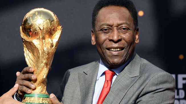 Pele celebrates his 77th birthday