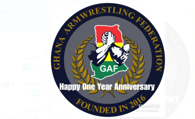 GHANA ARMWRESTLING FEDERATION CELEBRATE ONE YEAR ANNIVERSARY