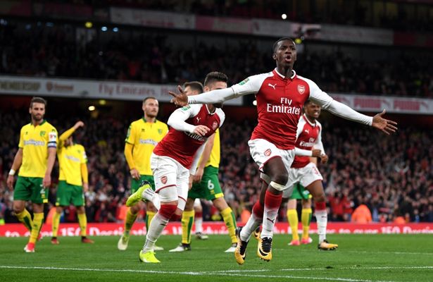 Who is Eddie Nketiah? Arsenal's 18-year-old prolific striker who saved their blushes in League Cup