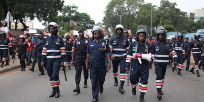 Police foil robbery at Koforidua