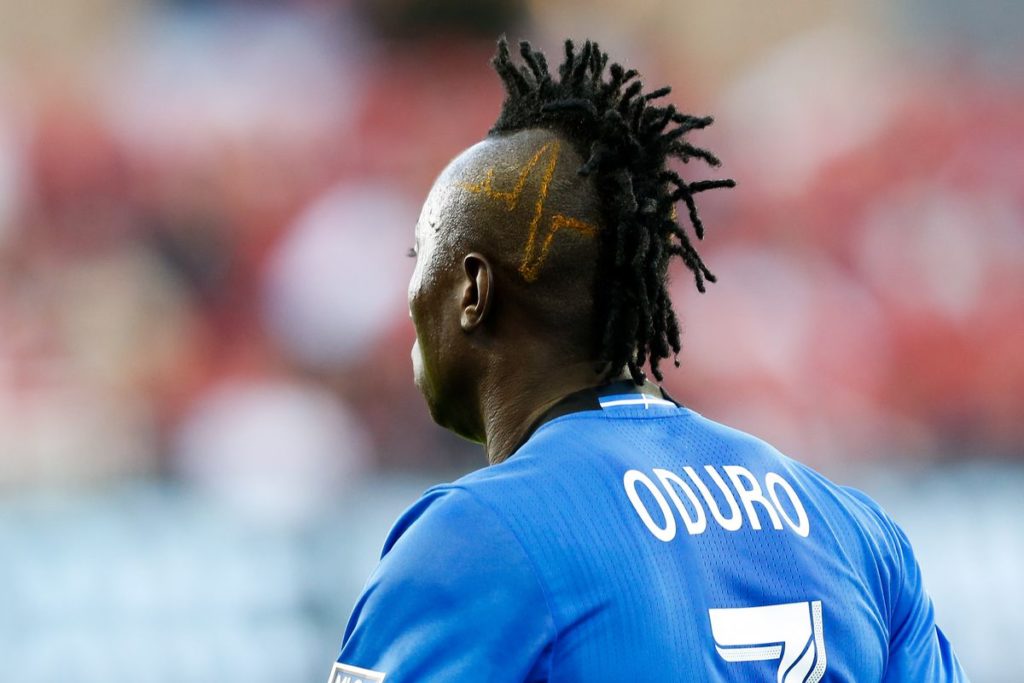 Montreal Impact's Dominic Oduro Shows off his Quirky Hairstyle Ahead Of Toronto Clash