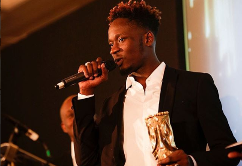 Mr Eazi bags an award in the UK