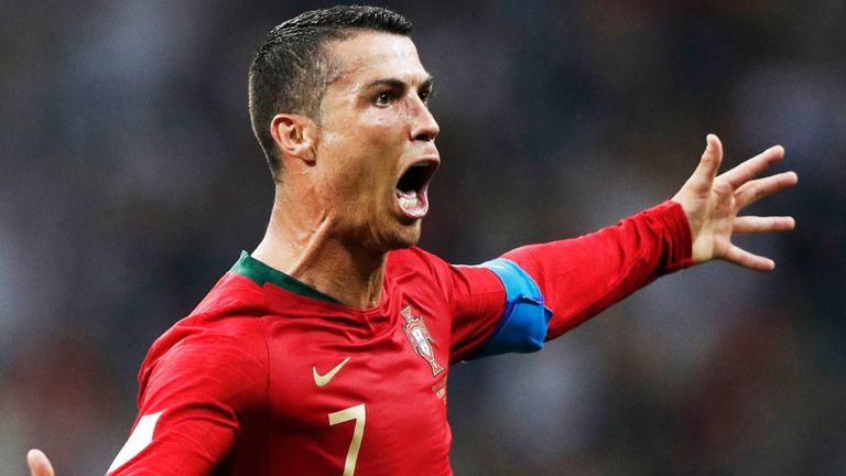 Ronaldo treble takes tally to 98 goals