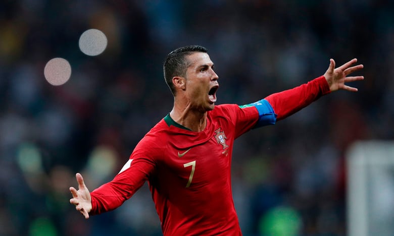 Cristiano Ronaldo's stunning free-kick grabbed a point for Portugal
