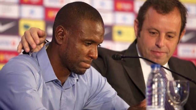 Barcelona deny former president bought illegal liver for Abidal