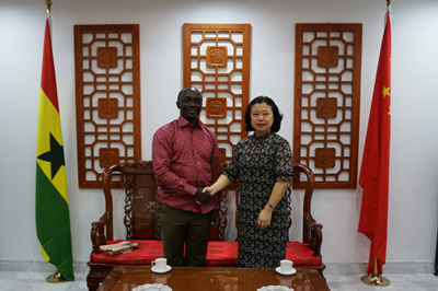 Edward Boateng marks first anniversary as Ghana's Ambassador to China