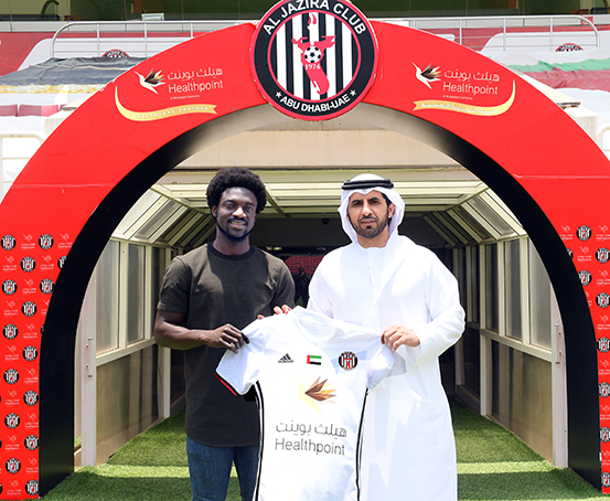 Ghanaian winger Ernest Asante joins UAE side Al Jazira