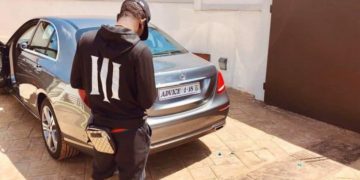Shatta Wale Replies Sarkodie With A New Benz E-Class 2018 With Number Plate ‘Advice’ (See Photo)