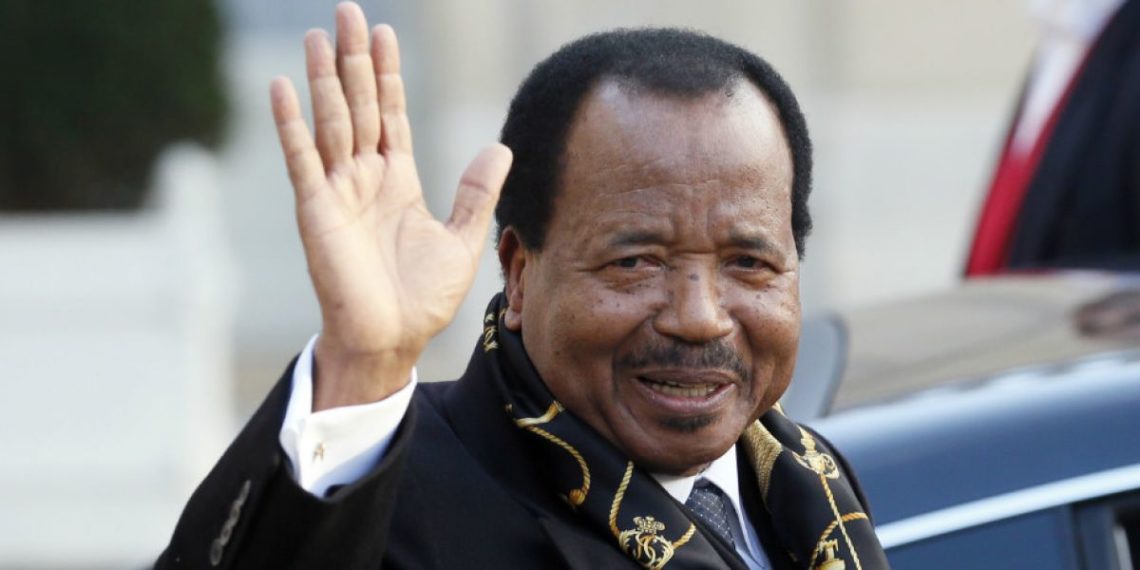 Cameroon's president finally seen in public