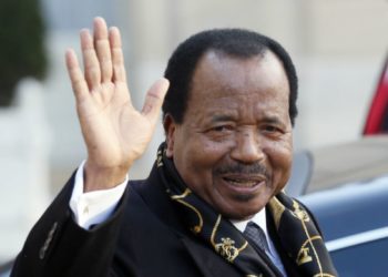 Cameroon's president finally seen in public
