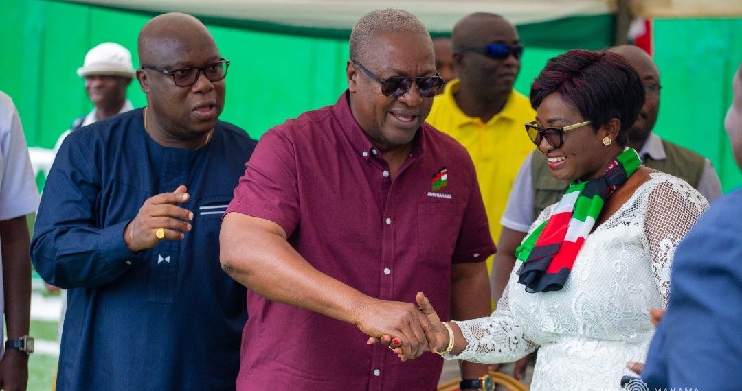 John Mahama congratulates Women & Youth leaders