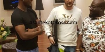 Strike Sports wear manager Ricardo Jorge Pereira arrives in Ghana on a working visit at Kotoko