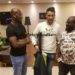 Strike Sports wear manager Ricardo Jorge Pereira arrives in Ghana on a working visit at Kotoko