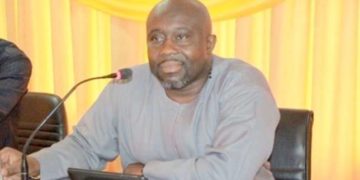 PHOTO: George Andah involved In near fatal car accident