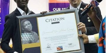 “Strika” finally receives award 3 years after featuring in the movie “Beast of No Nation”