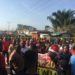PHOTOS: Residents of Madina-Adenta embark on demo despite govt assurance to complete footbridges