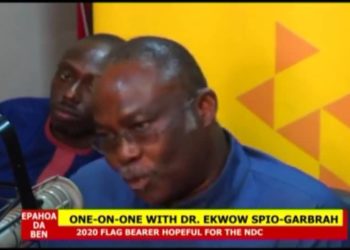 Spio-Garbrah goes blind over outrageous NDC 420k filing fee