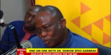 Spio-Garbrah goes blind over outrageous NDC 420k filing fee