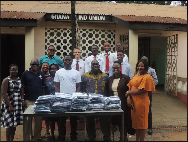 e. TV Ghana, Japan Motors Corporate Run donates to Ghana Blind Union