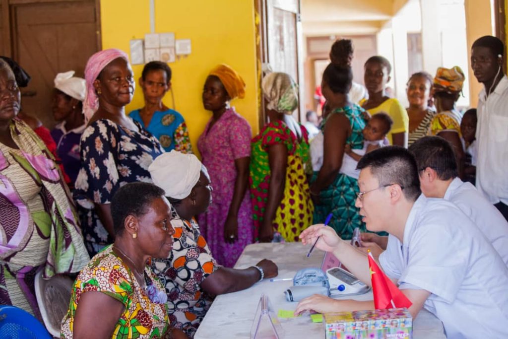 Chinese doctors screen Cape Coast residents