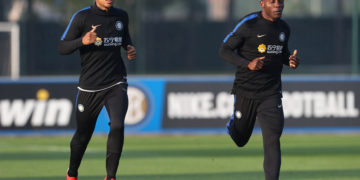 PHOTOS: Kwadwo Asamoah returns to Inter Milan training despite injury claim