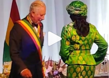 VIDEO: The Prince of Wales hits the dance floor with former first lady, Nana Konadu