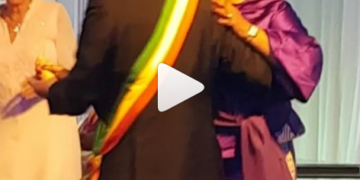 VIDEO: President Nana Addo and The Prince of Wales exchange wives as they share a dance