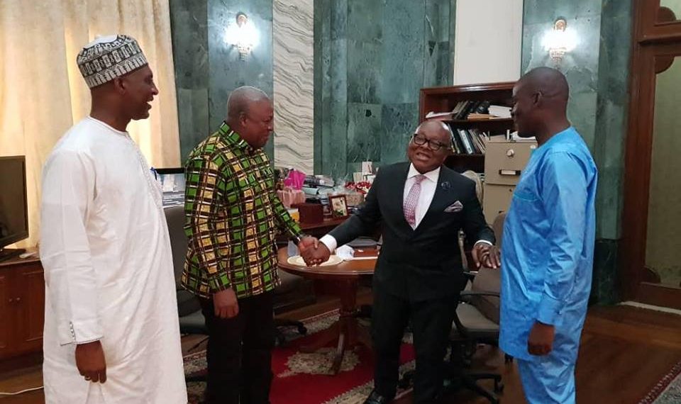 All the photos you want to see when Mahama stormed parliament