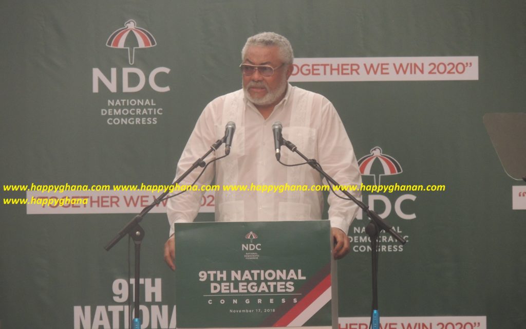 Only thieves can pay GH¢420,000 NDC killer fees – Rawlings