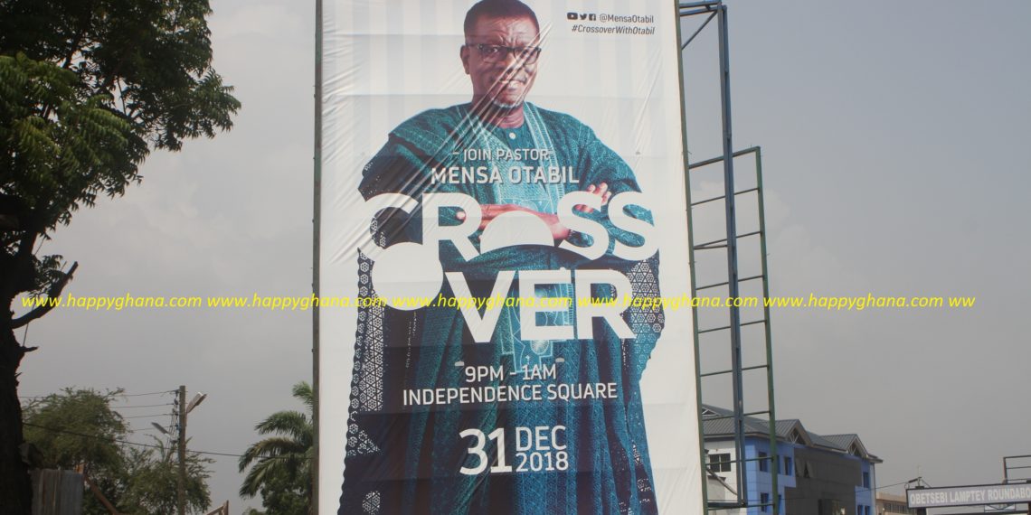 PHOTOS: Billboards flood Streets of Accra ahead of annual 31st Night rituals