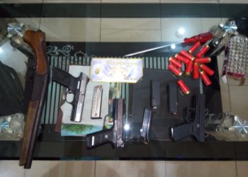Police impound cache of weapons days to new regions referendum