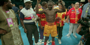 Today In Sports History: Azumah Nelson knocked-out Nigeria’s Joe Skipper to win ABU Featherweight title