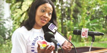 Jean Mensa, reaffirms commitment to peaceful elections ahead of December 7 polls
