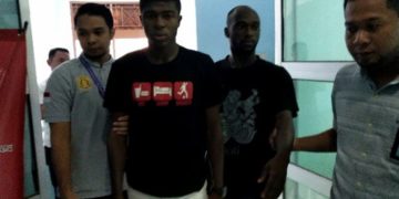 Two Ghanaian footballers arrested in Indonesia over work permit